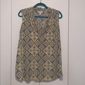 Charter club drape v-neck blouse (bundle & save)